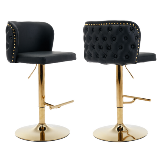 GERAD Set of 2 Bar Stools