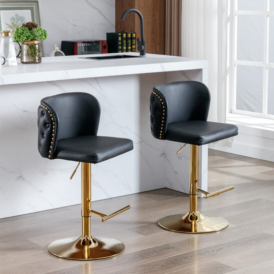 GERAD Set of 2 Bar Stools