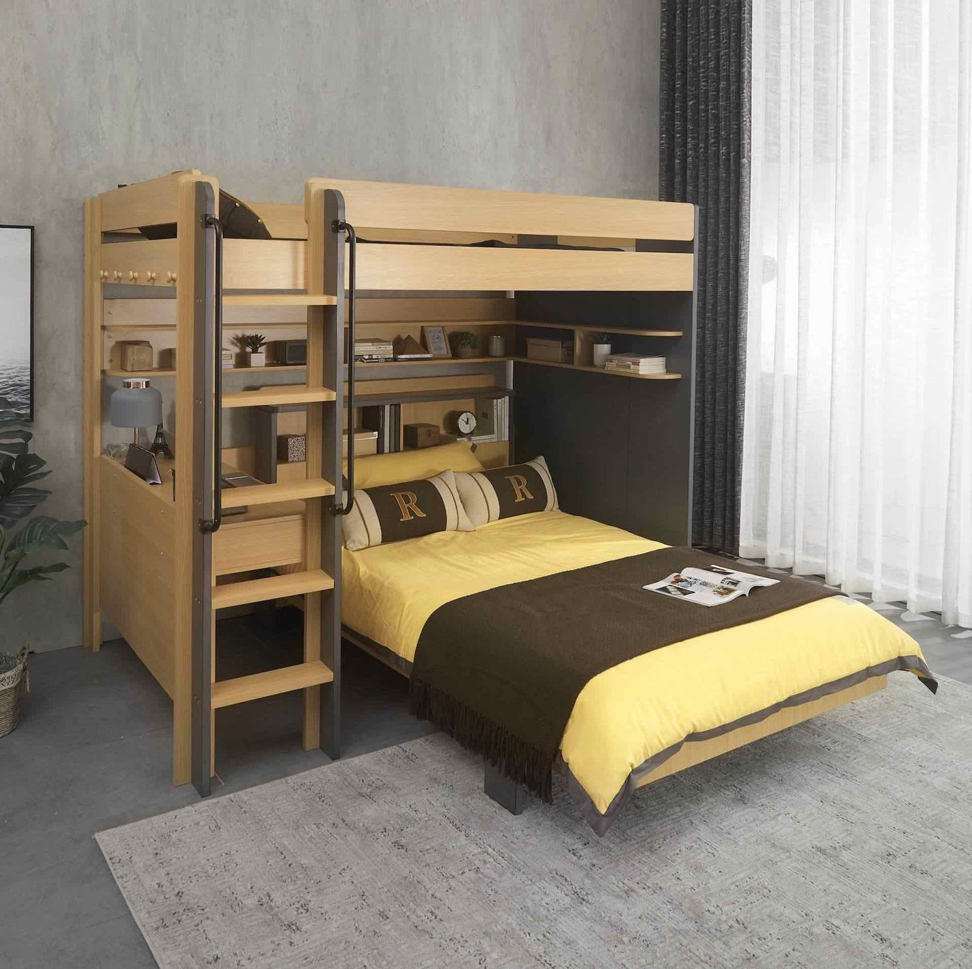 TEOM Loft Bed (2 Beds)