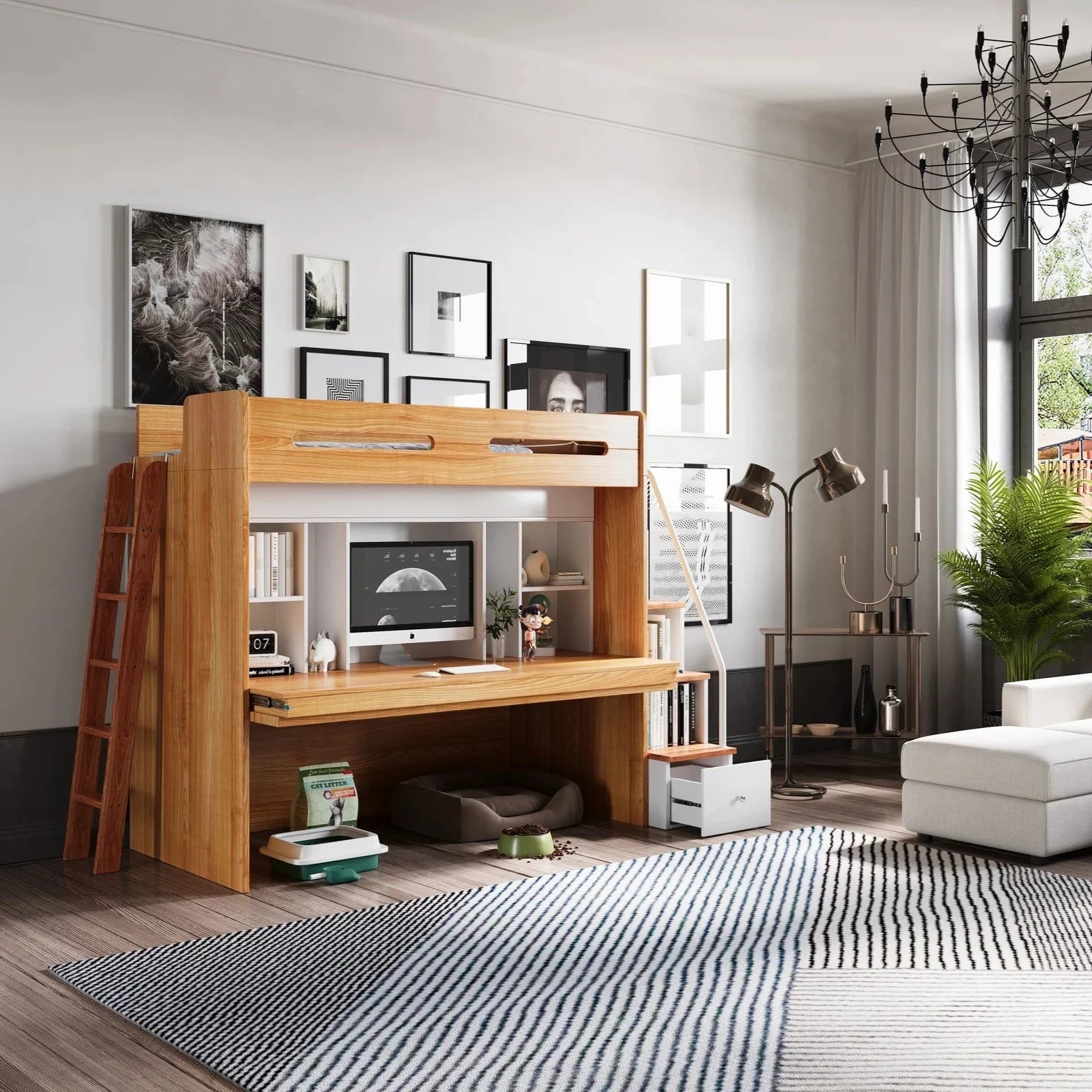 Build Your MO Loft Bed Combo – EzSpace