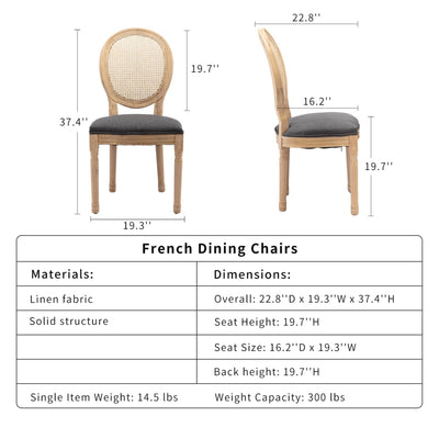 CHIC Dining Chairs Set of 2