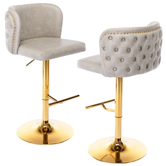 GERAD Set of 2 Bar Stools