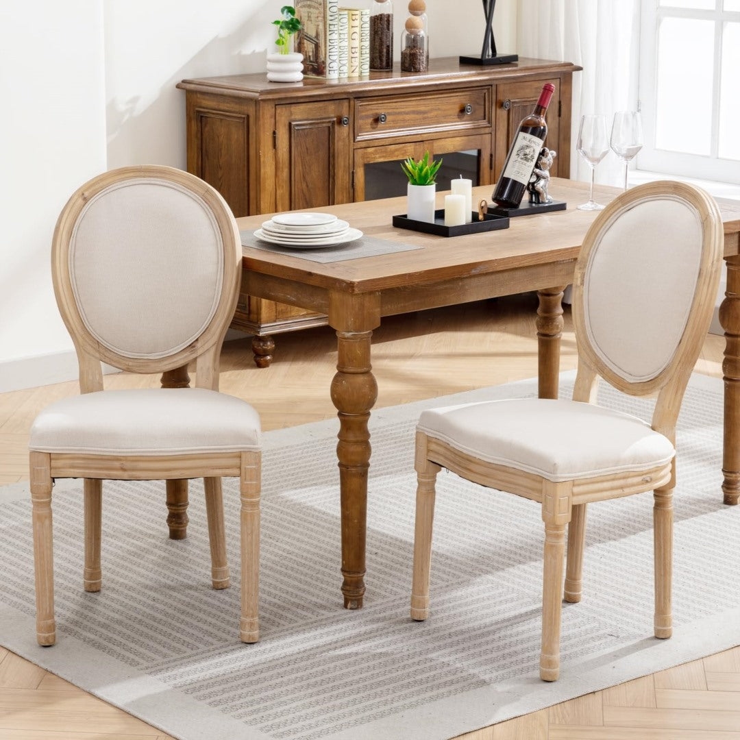 CHIC PLUS Dining Chairs Set of 2