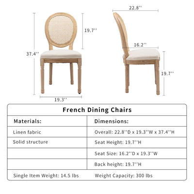 CHIC Dining Chairs Set of 2