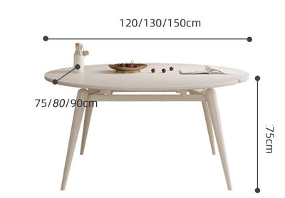 VersaRound Cream Style Multifunctional Table