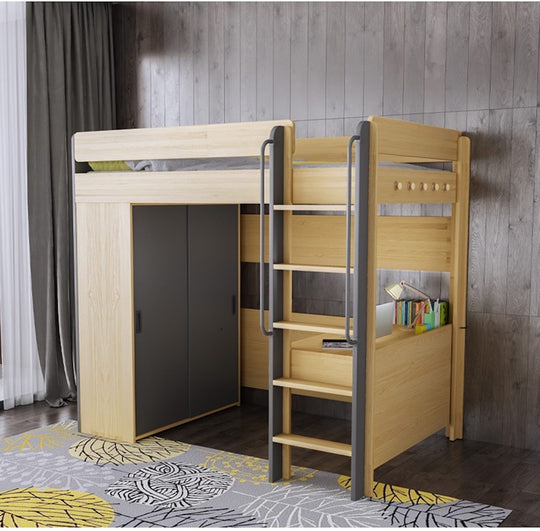 TEOM Loft Bed (Bed + Wardrobe)