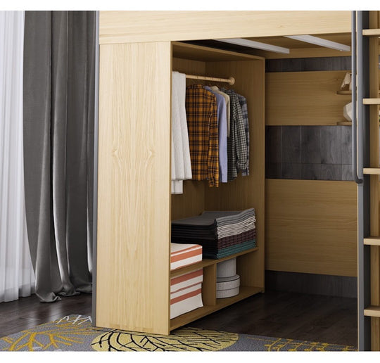 TEOM Loft Bed (Bed + Wardrobe)