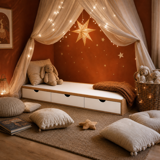 MO Roll-out Trundle w/ Mattress