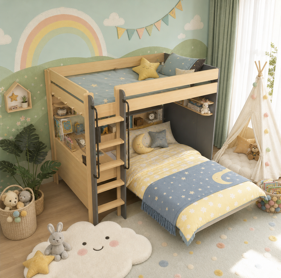 TEOM Loft Bed (2 Beds)