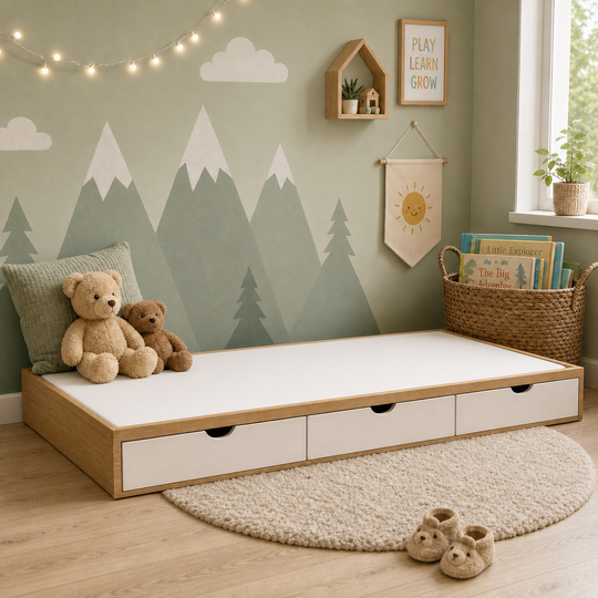 MO Roll-out Trundle w/ Mattress